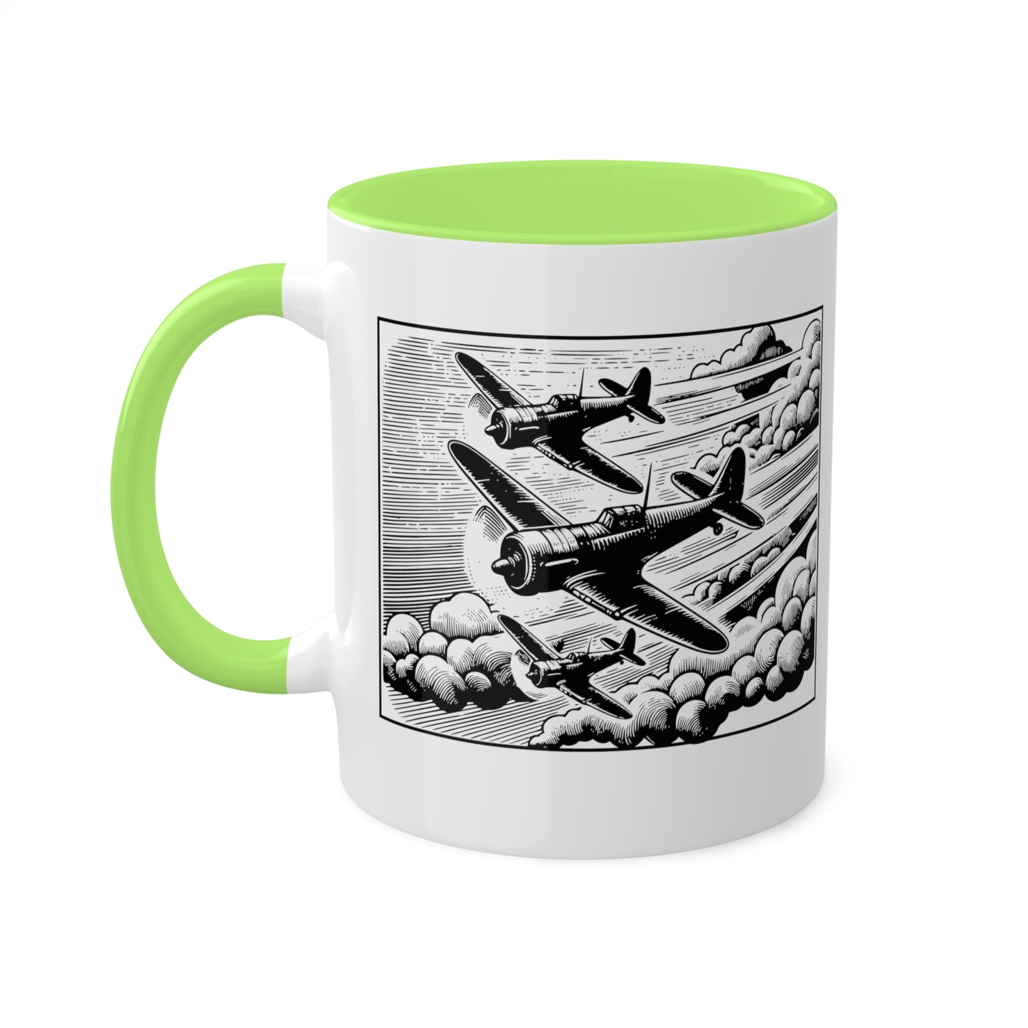 FOE Squadron Colorful Mug, 11oz