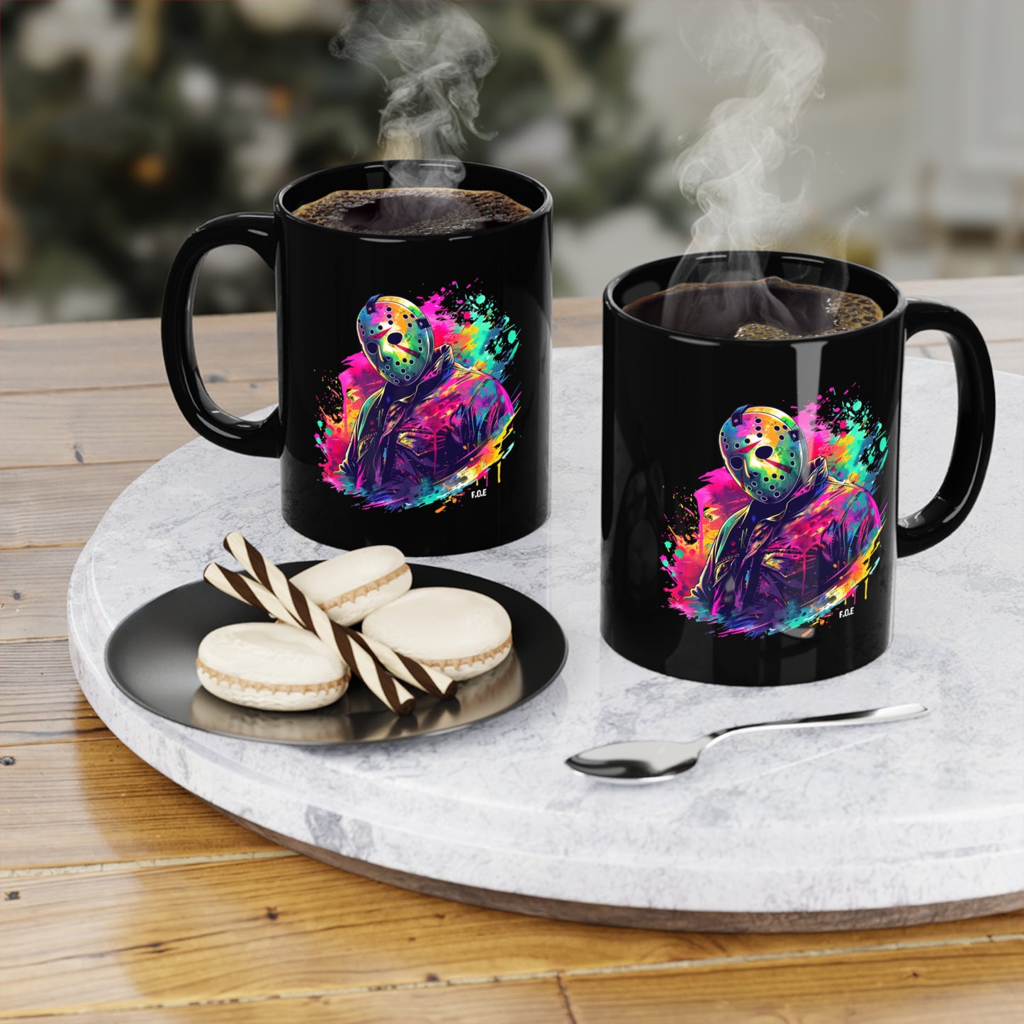 Jason Vorhees Black 11oz mug