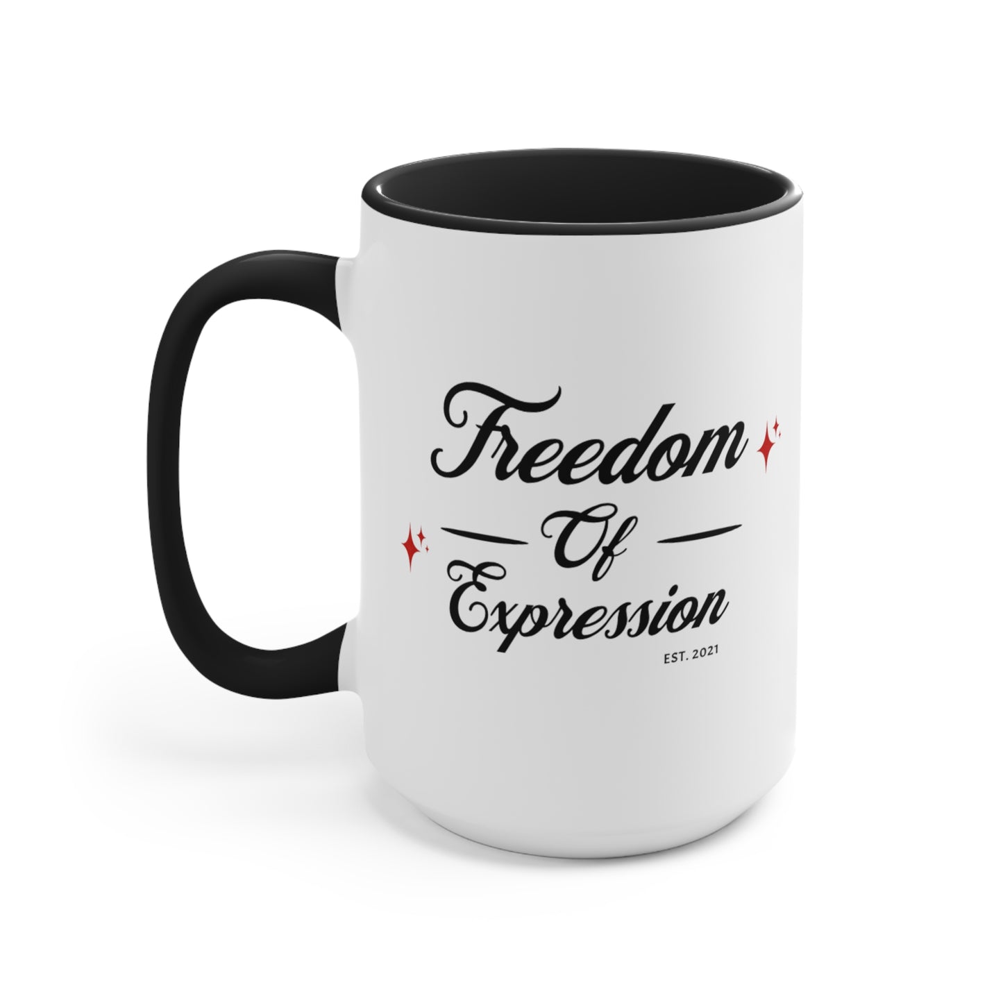 Freedom Of Expression 11oz - 15oz Accent Mug
