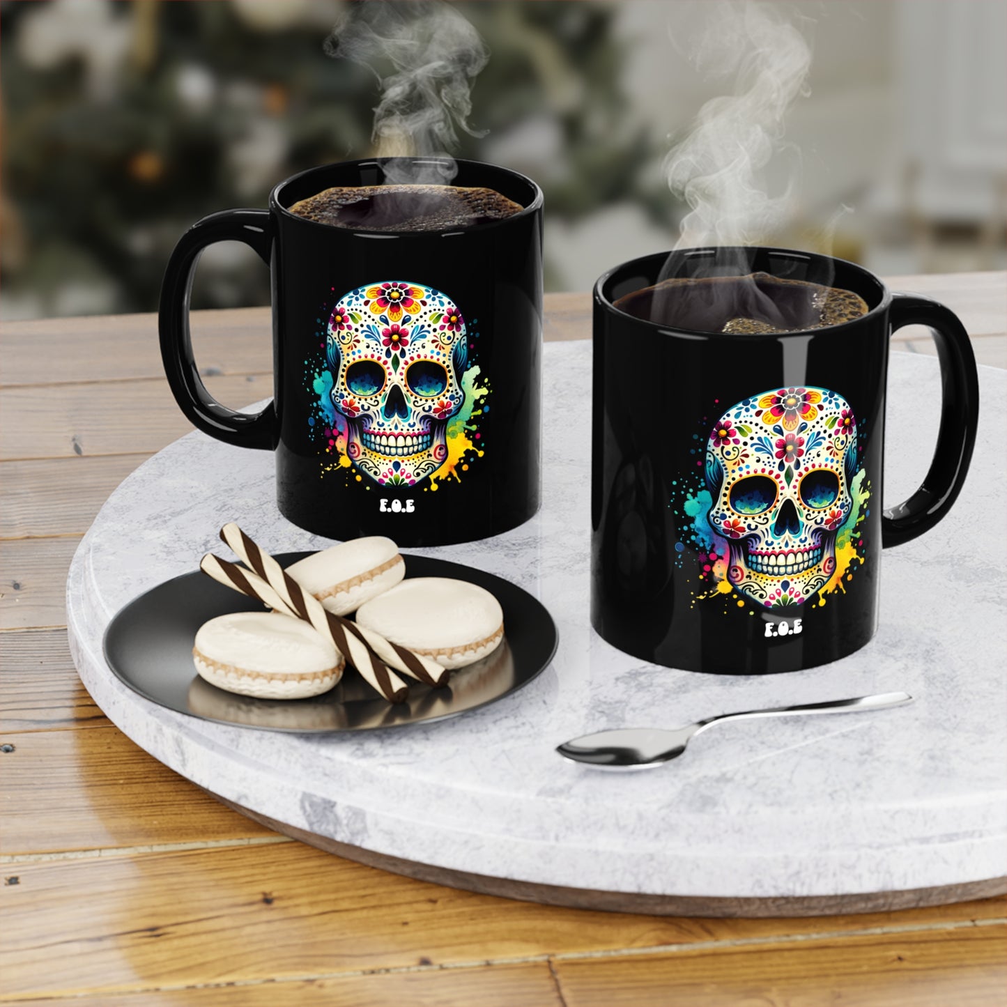 Sugar Skull FOE 11oz mug (Black)