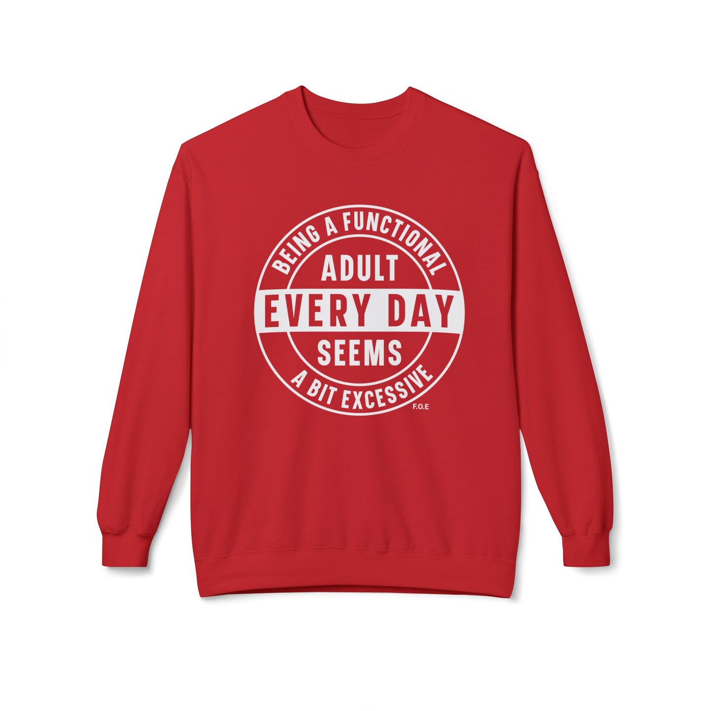 Functional Adult Sweatshirt