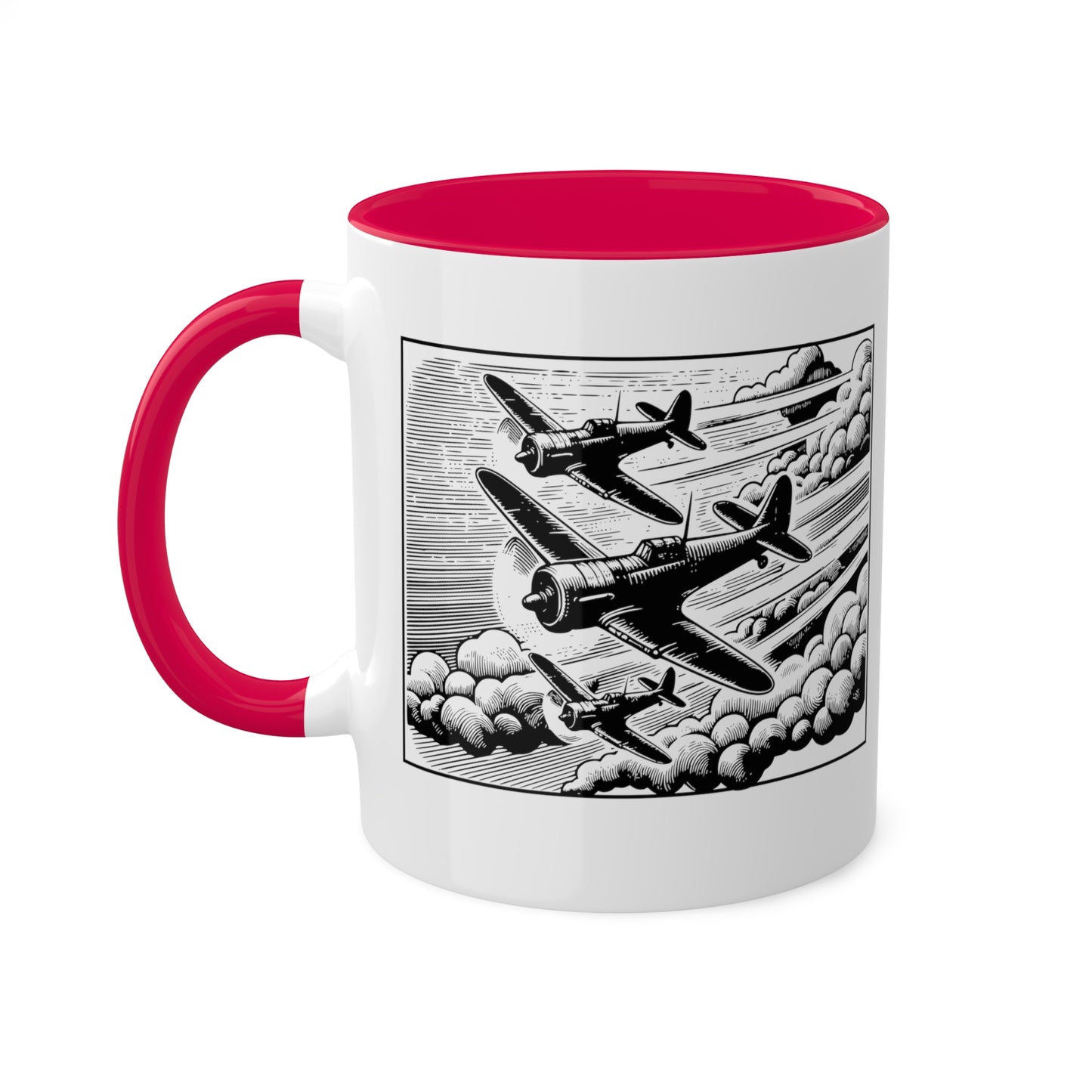 FOE Squadron Colorful Mug, 11oz