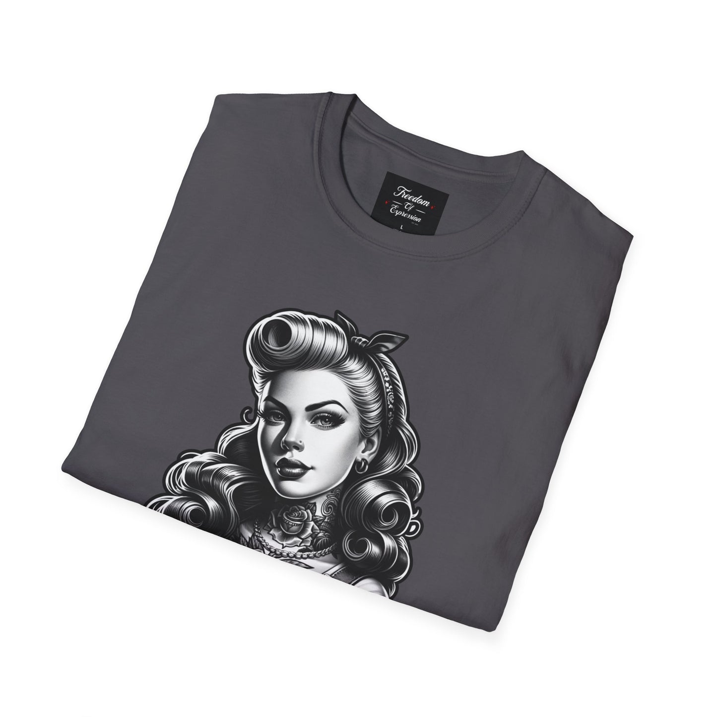 Rebecca PinUp (Black Text)