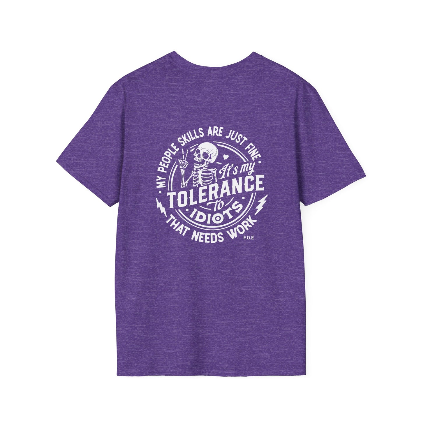 My tolerance