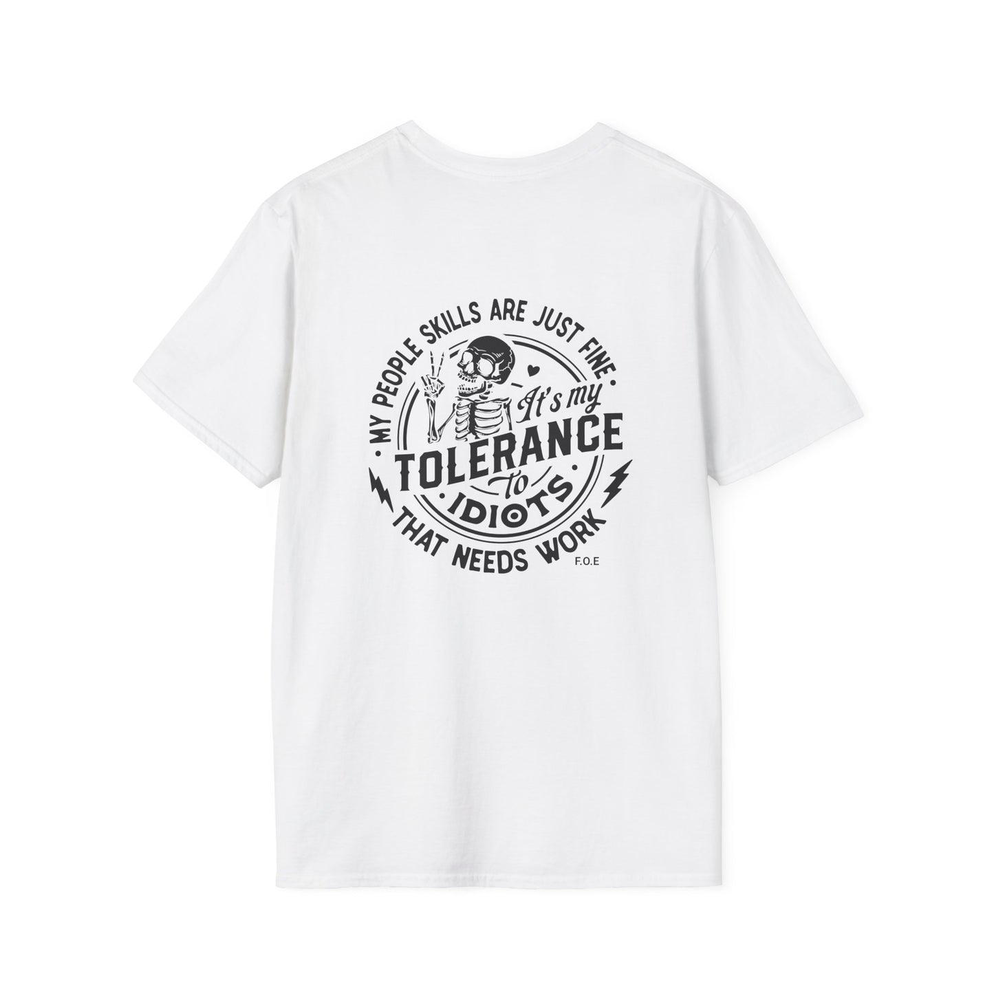 My tolerance