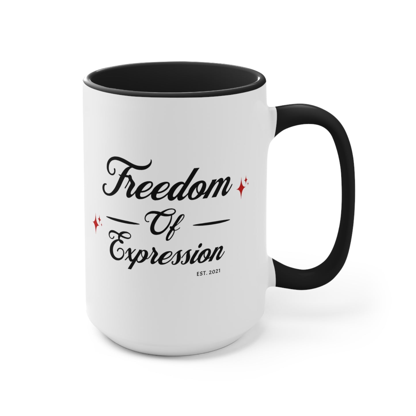 Freedom Of Expression 11oz - 15oz Accent Mug