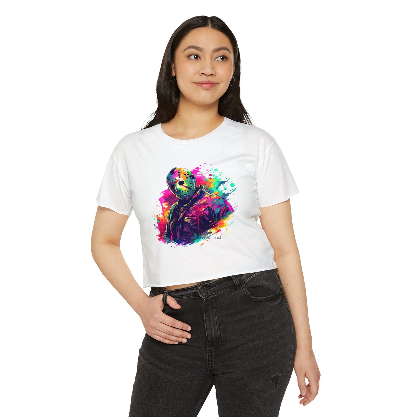 Jason Vorhees Crop Top