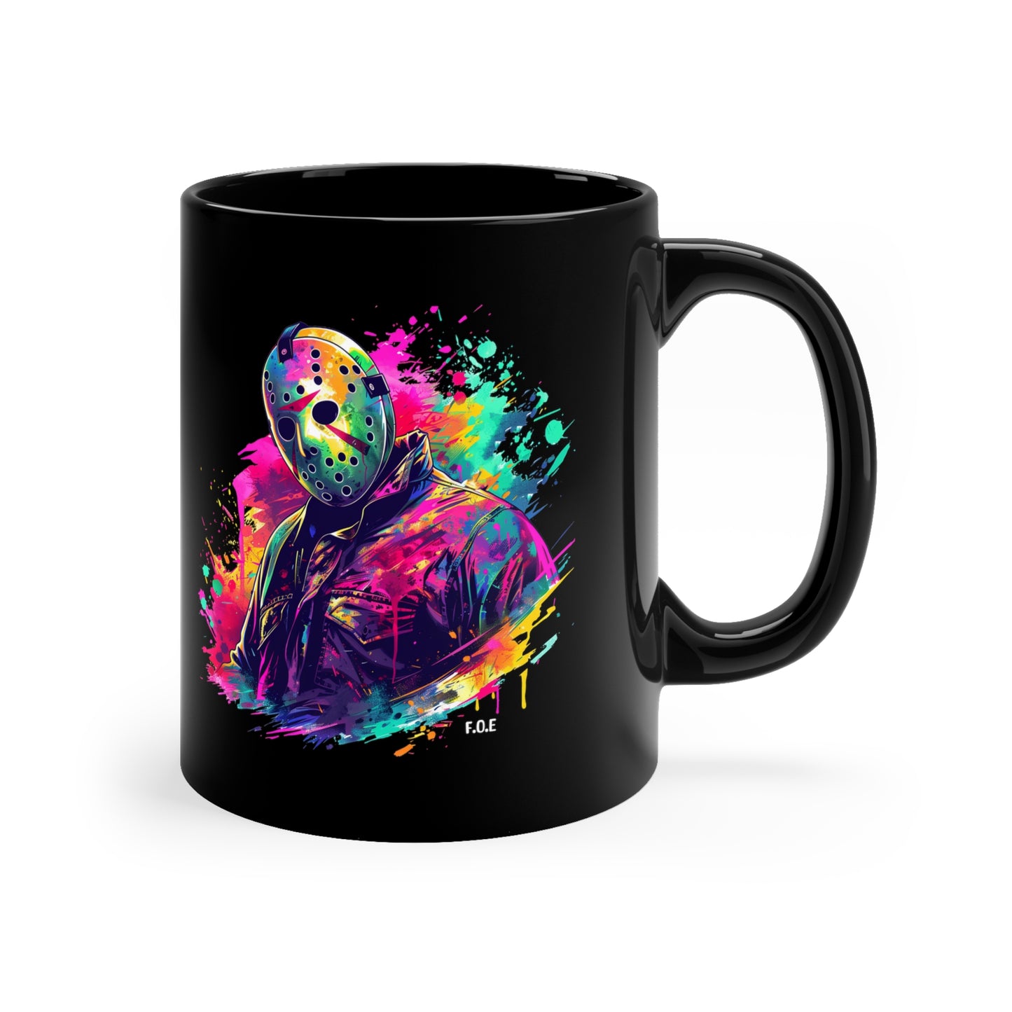 Jason Vorhees Black 11oz mug
