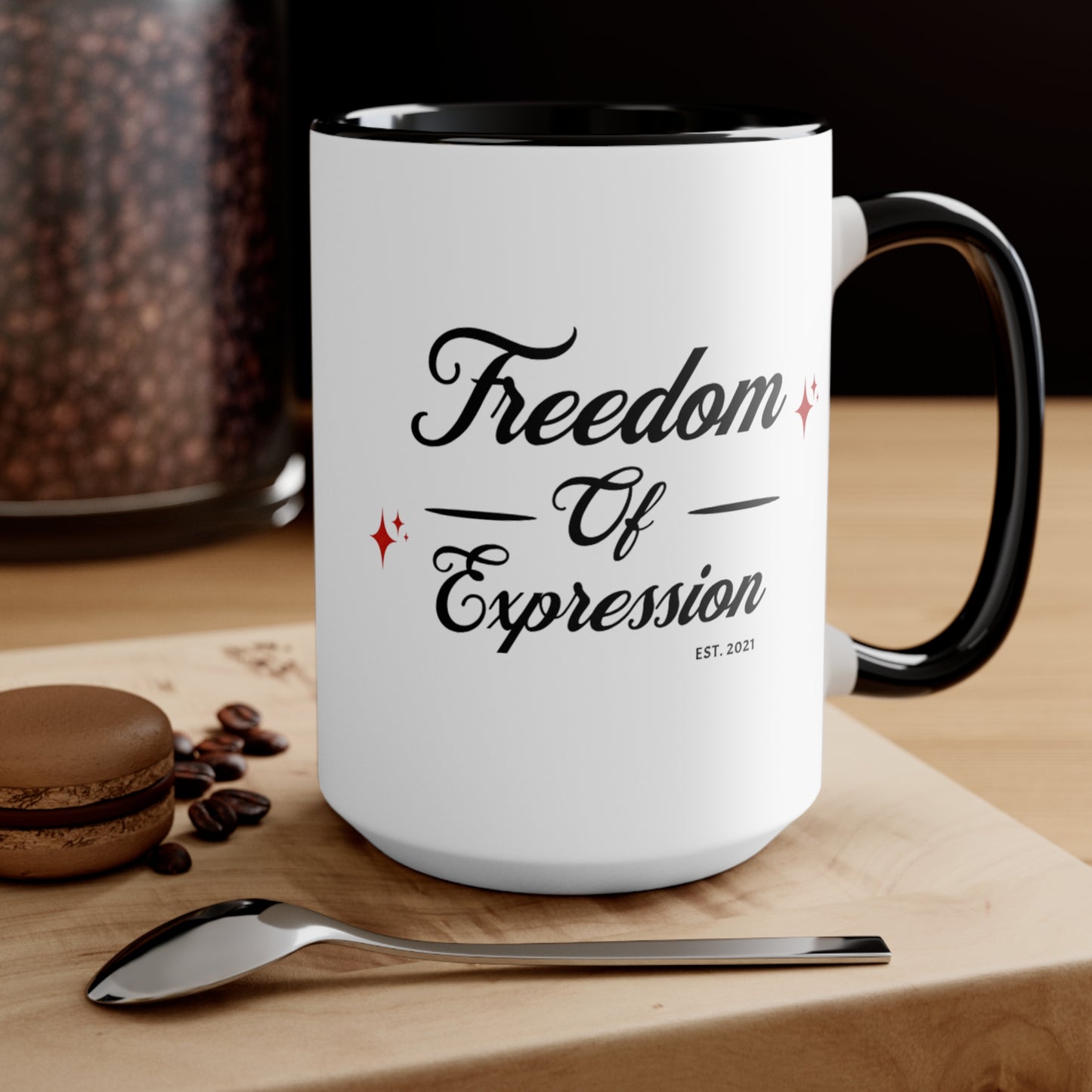 Freedom Of Expression 11oz - 15oz Accent Mug