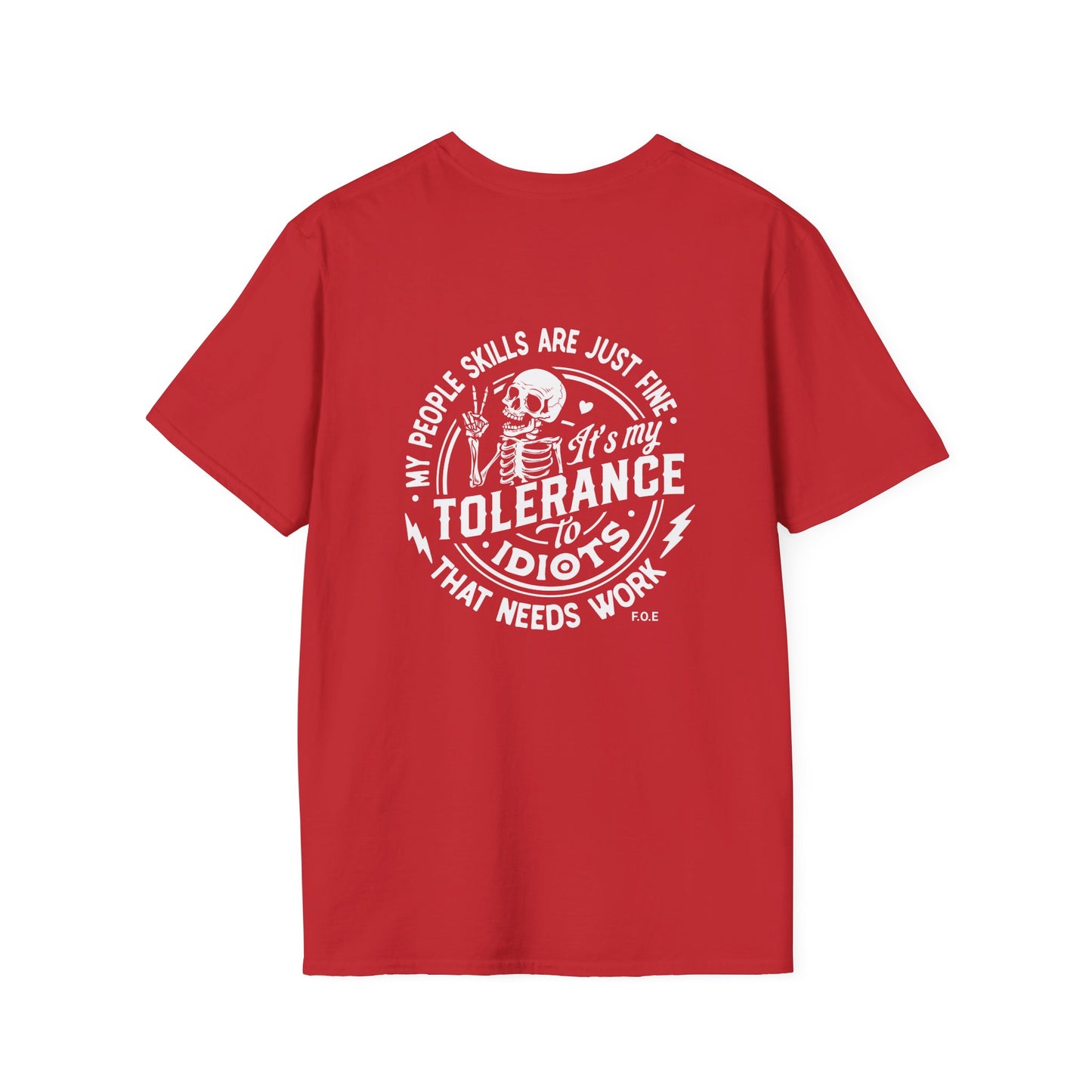 My tolerance