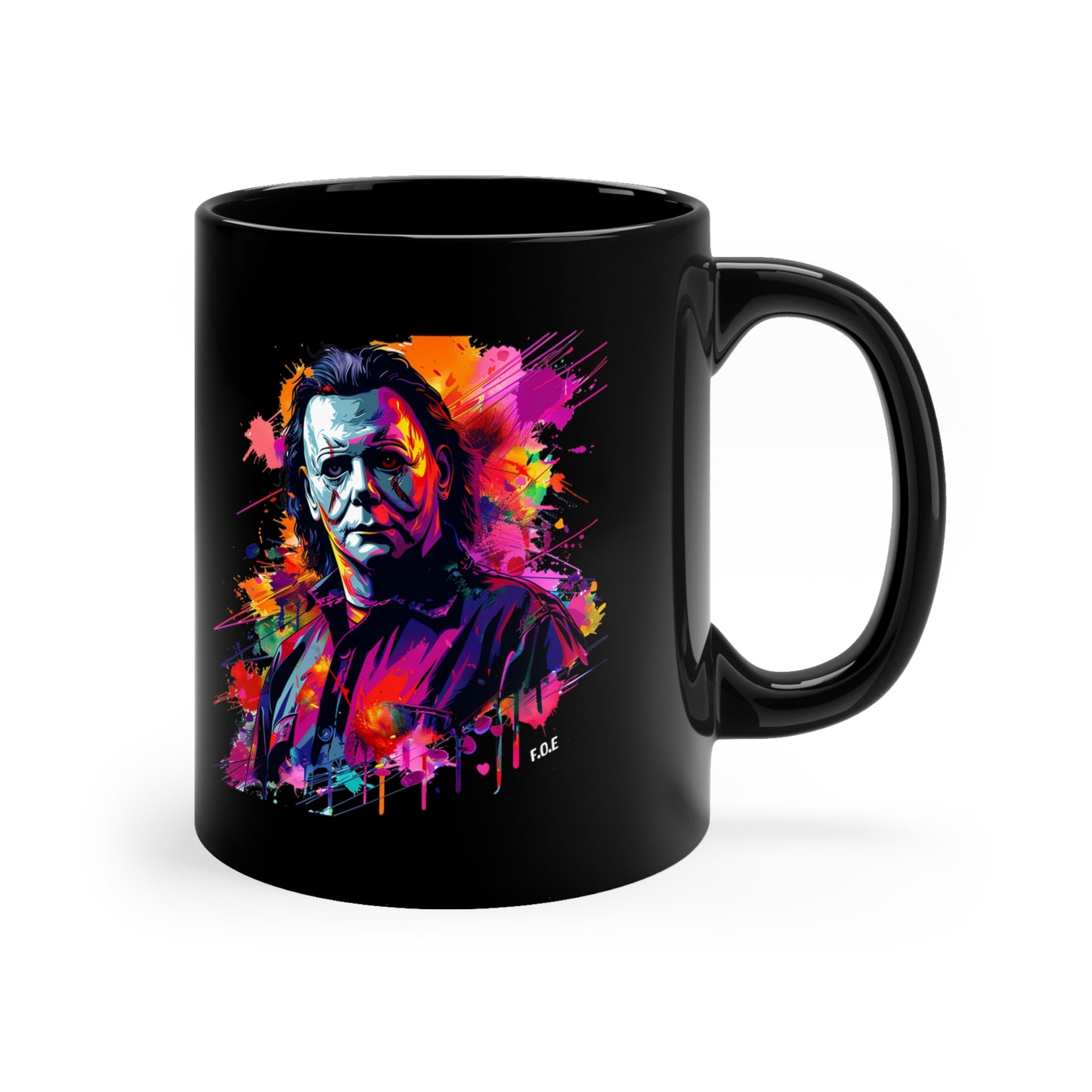 Michael Myers Black 11oz mug