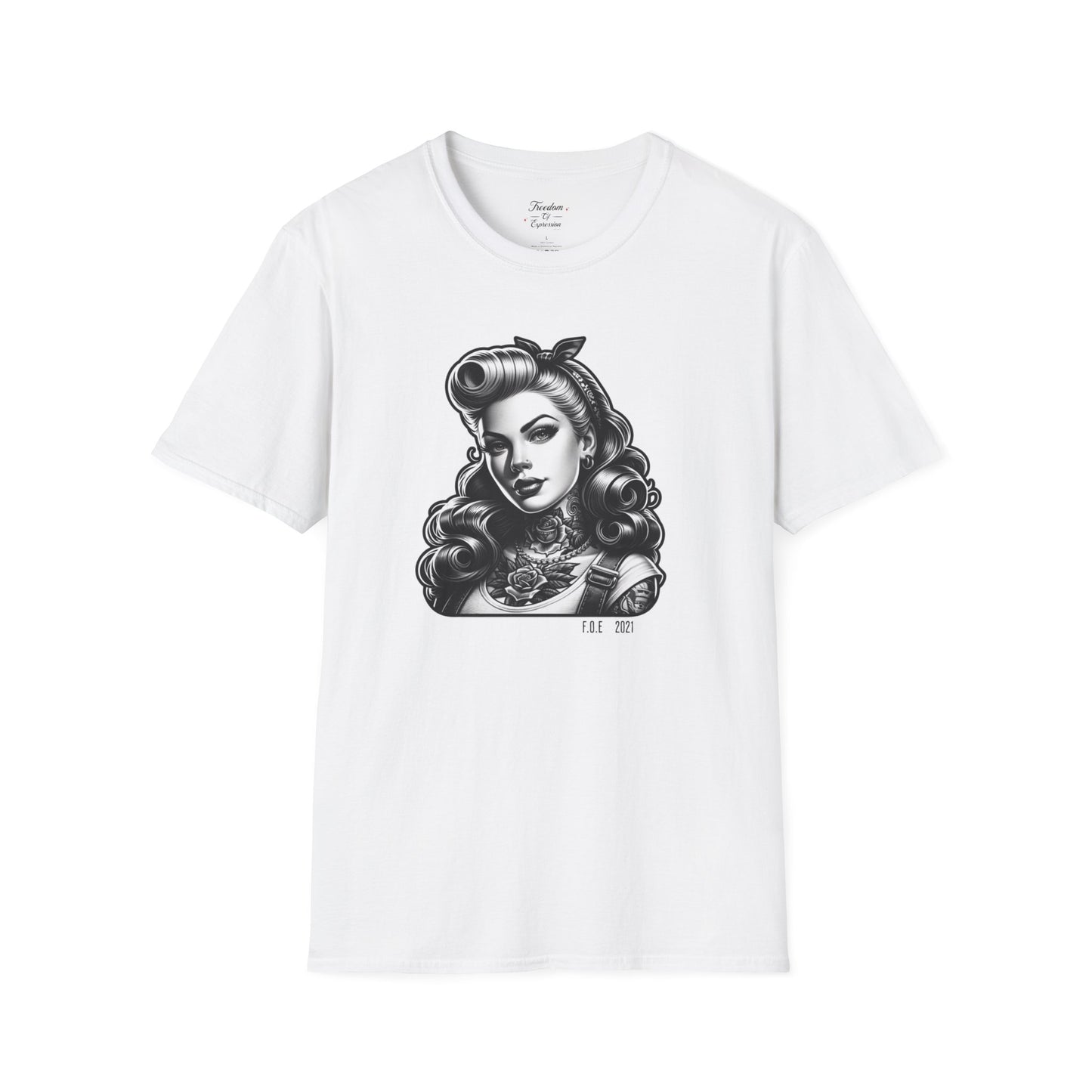 Rebecca PinUp (Black Text)