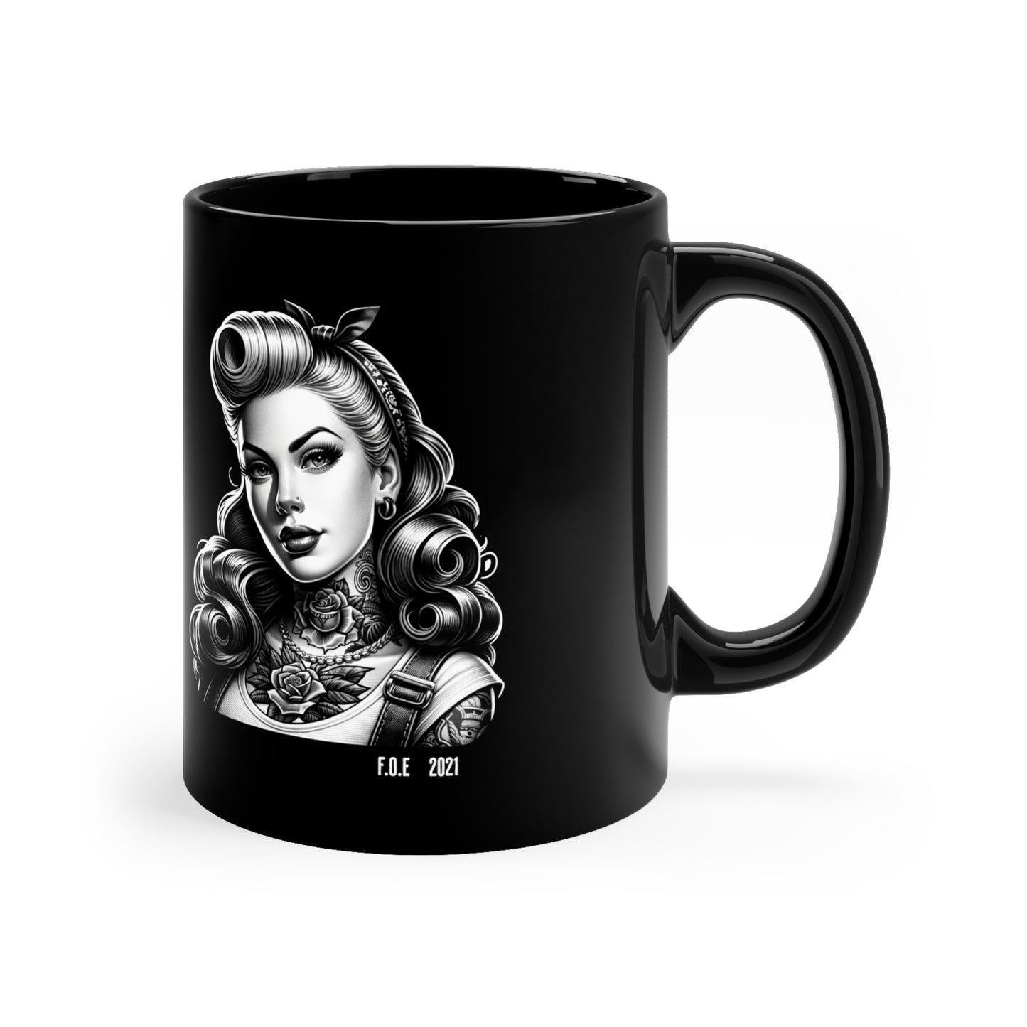 Rebecca PinUp 11oz Mug