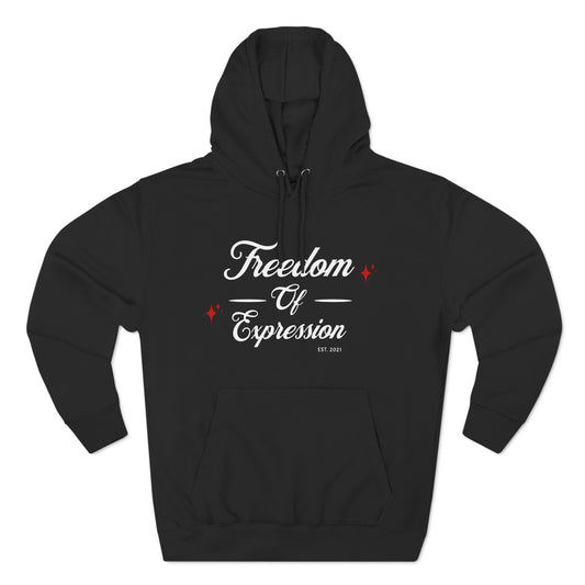 Freedom of Expression OG Hoodie (Black/White)