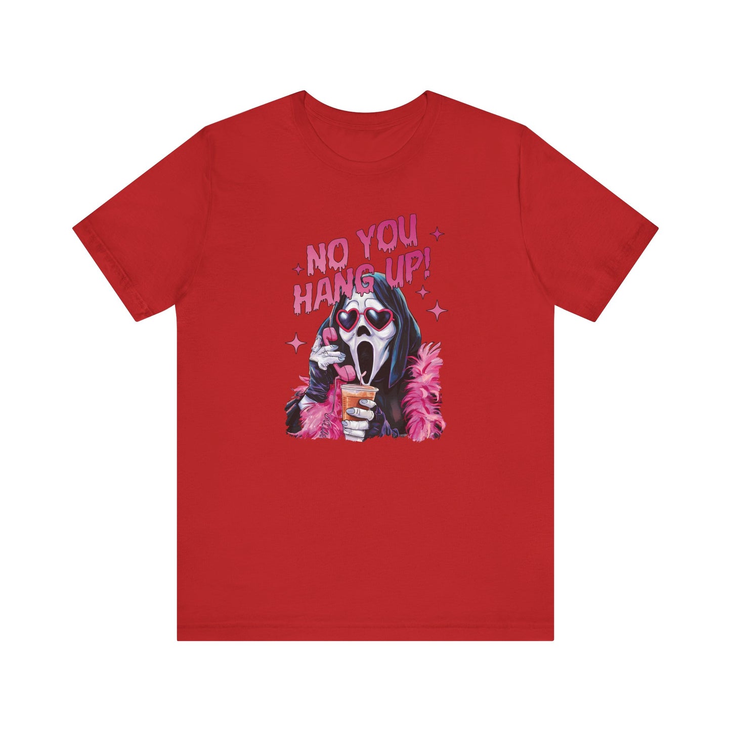 No you hang up *glam* Tee