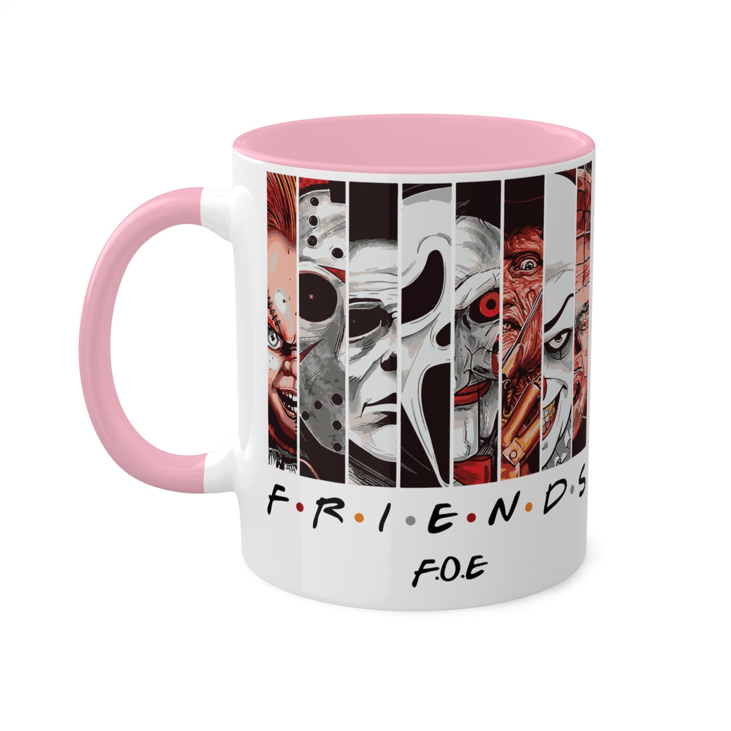 Deadly Friends Colorful Mugs, 11oz