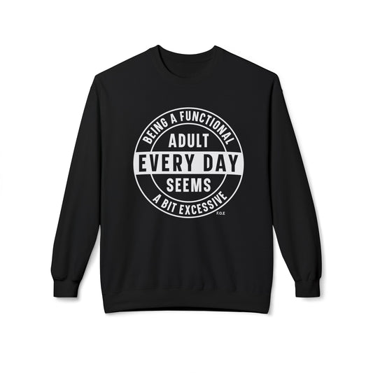 Functional Adult Sweatshirt