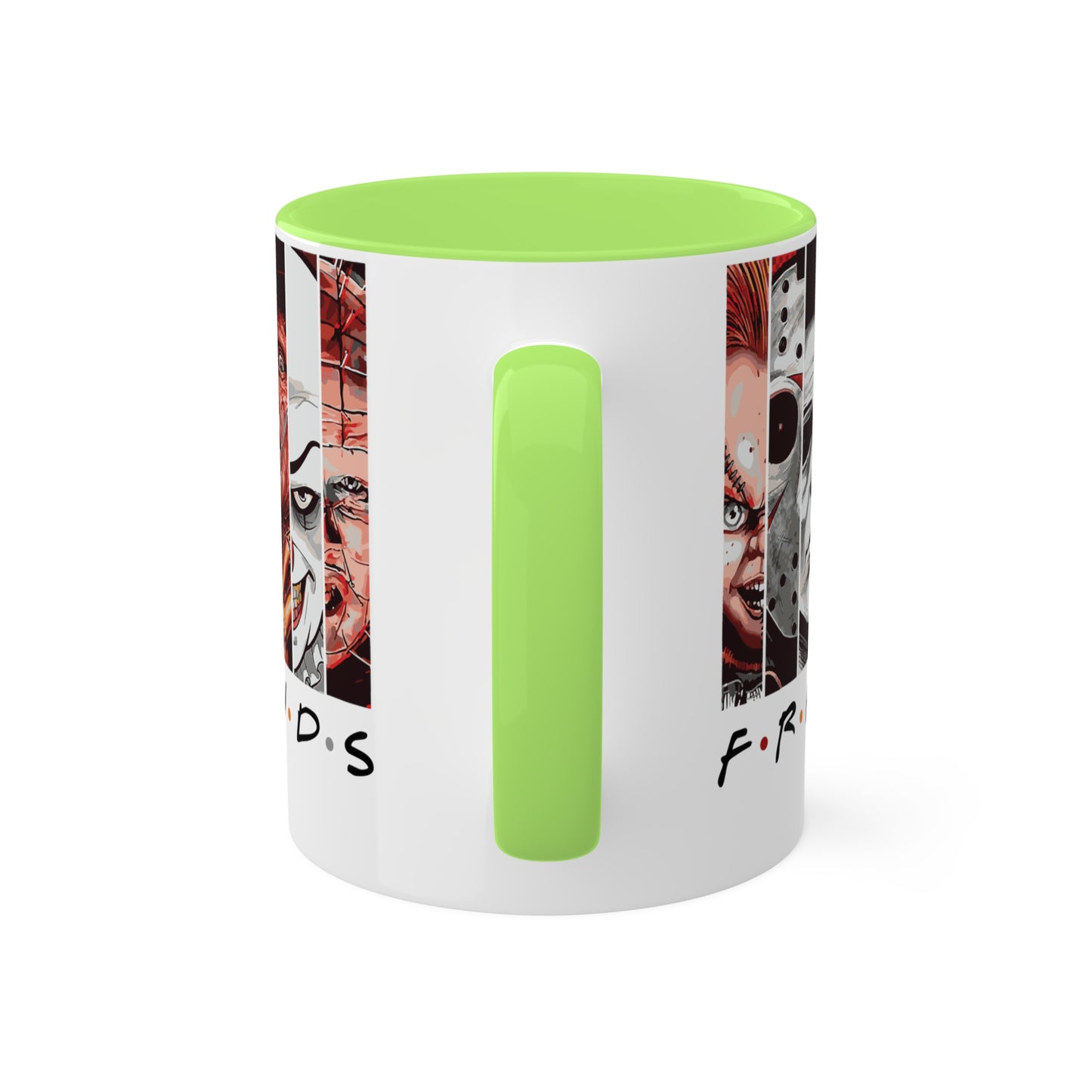 Deadly Friends Colorful Mugs, 11oz