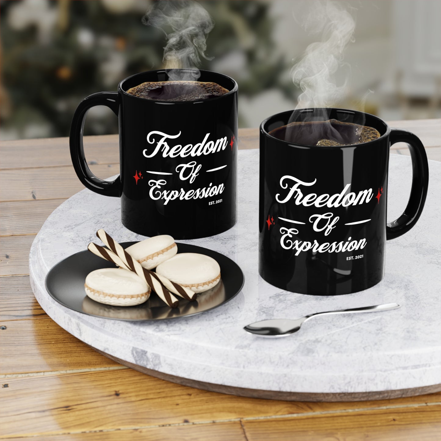 Freedom Of Expression 11oz Mug (Black)