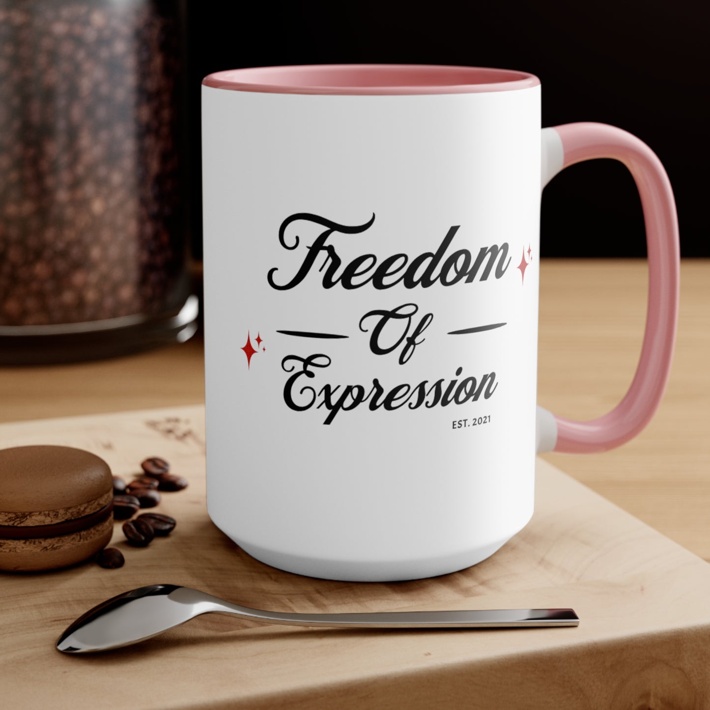 Freedom Of Expression 11oz - 15oz Accent Mug