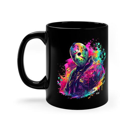 Jason Vorhees Black 11oz mug