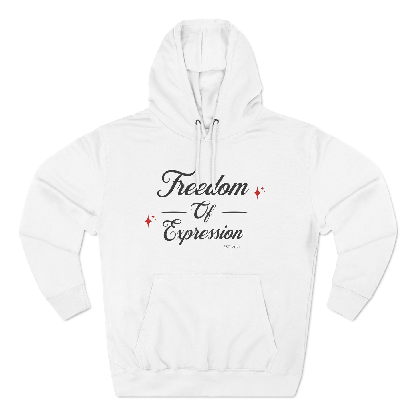 Freedom of Expression OG Hoodie (Black/White)