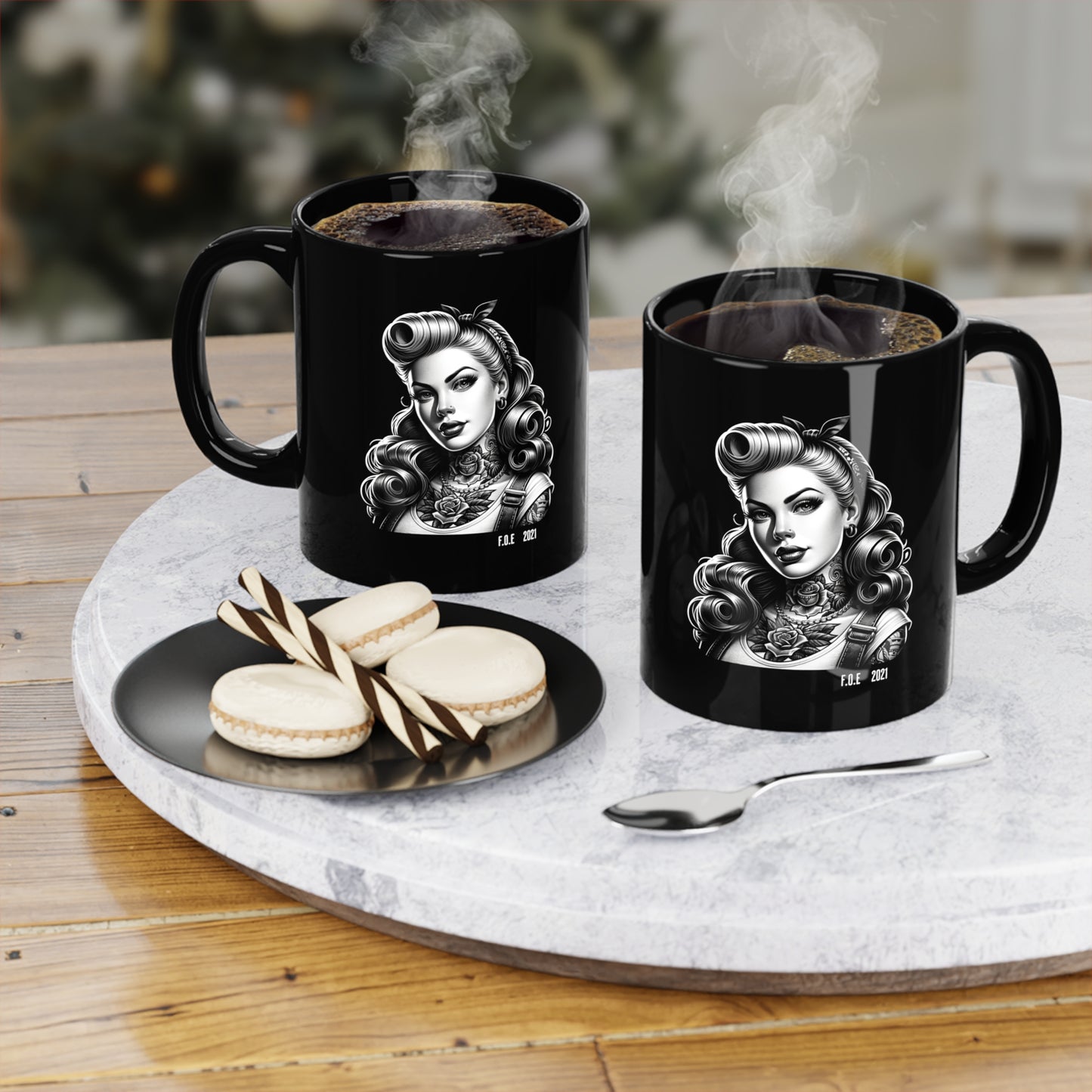 Rebecca PinUp 11oz Mug