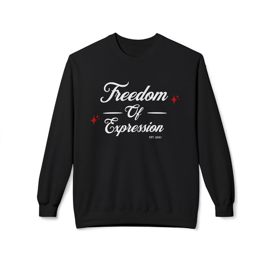 Freedom of Expression OG Sweatshirt (Black/White)