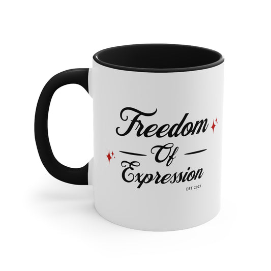 Freedom Of Expression 11oz - 15oz Accent Mug